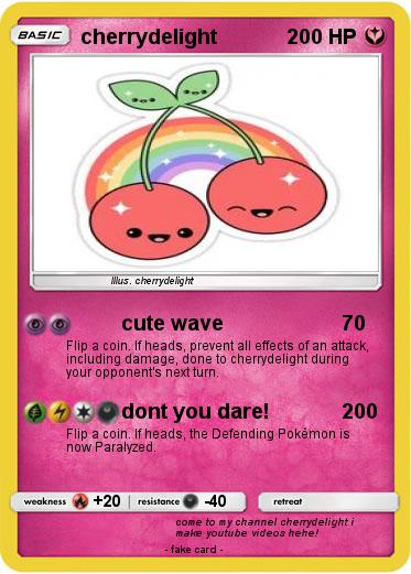 Pokemon cherrydelight Pokemon cherrydelight