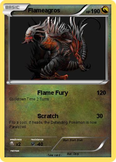 Pokemon Flameagros