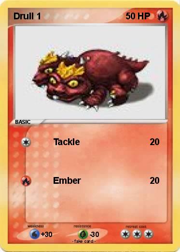 Pokemon Drull 1