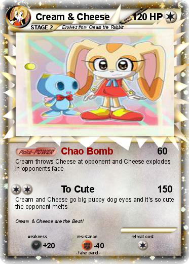 Pokemon Cream & Cheese