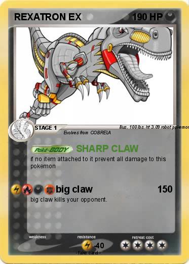 Pokemon REXATRON EX