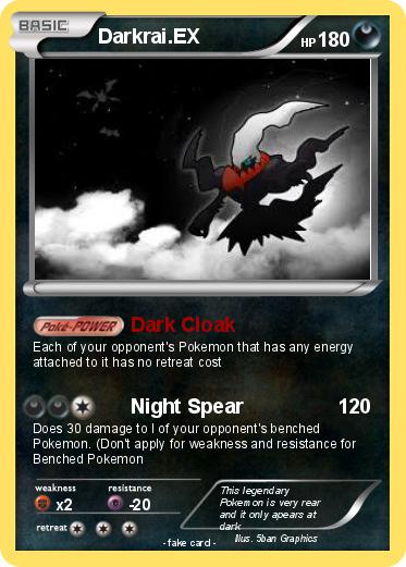 Pokemon Darkrai.EX