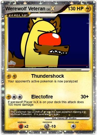 Pokemon Werewolf Veteran