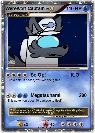 Pokemon Werewolf Captain