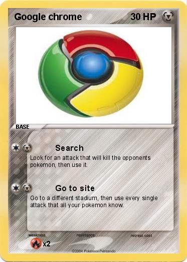Pokemon Google chrome