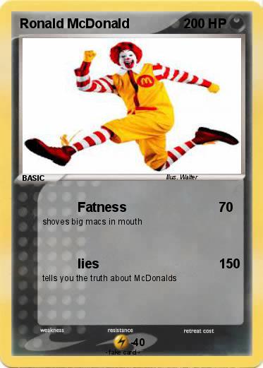 Pokemon Ronald McDonald
