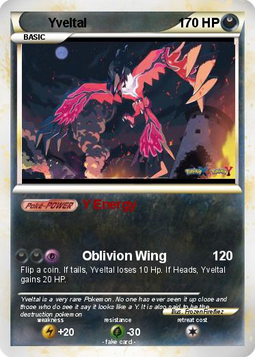 Pokemon Yveltal