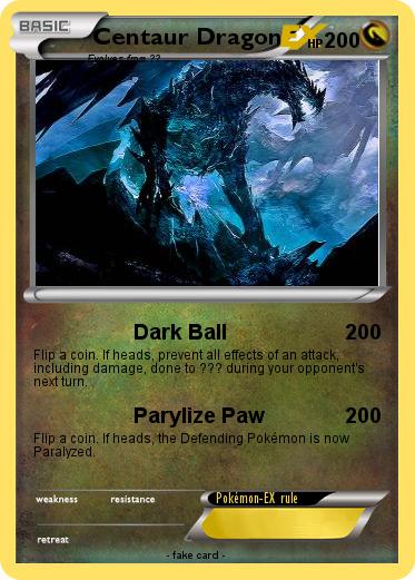 Pokemon Centaur Dragon