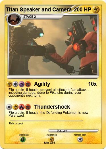 Pokemon Titan Speaker and Camera