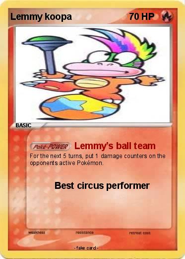 Pokemon Lemmy koopa
