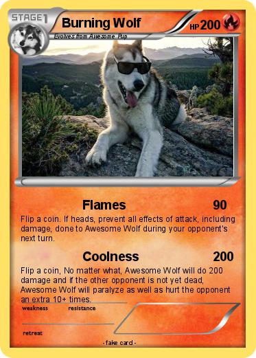 Pokemon Burning Wolf