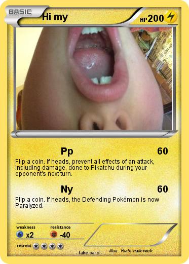 Pokemon Hi my