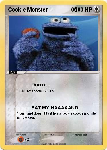 Pokemon Cookie Monster                00