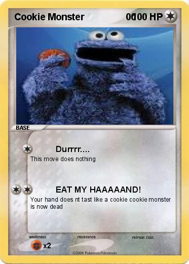 Pokemon Cookie Monster                00