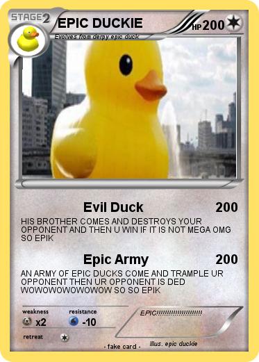 Pokemon EPIC DUCKIE