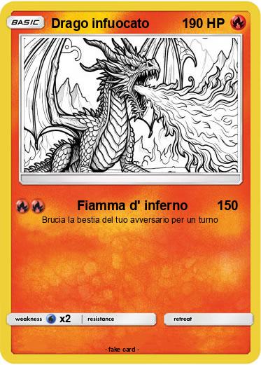 Pokemon Drago infuocato