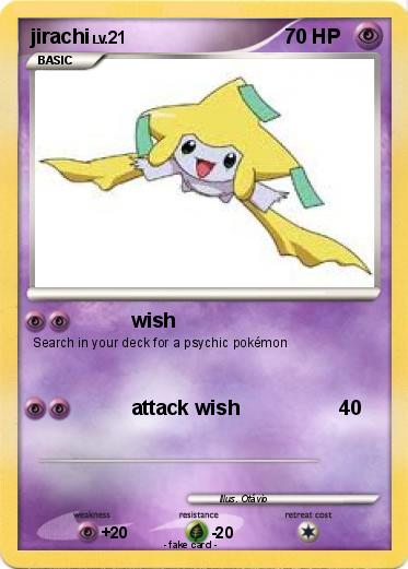 Pokemon jirachi