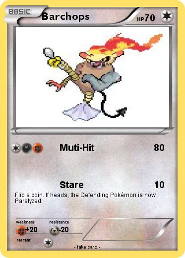 Pokemon Barchops