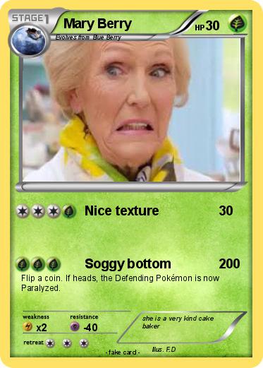 Pokemon Mary Berry