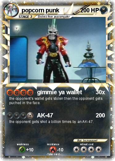 Pokemon popcorn punk