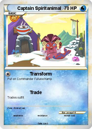 Pokemon Captain Spiritanimal