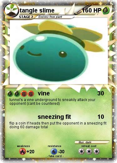 Pokemon tangle slime