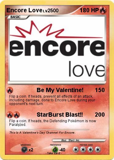 Pokemon Encore Love