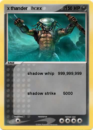 Pokemon x thander   lv:ex