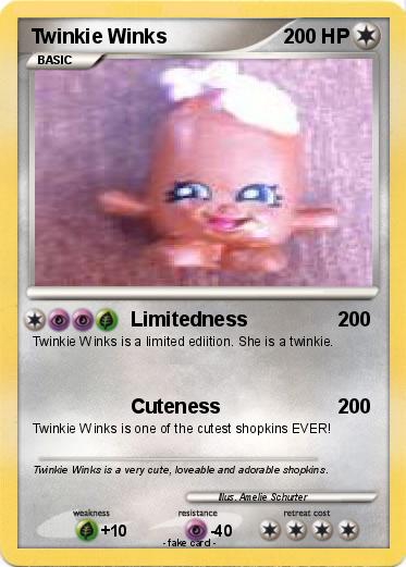 Pokemon Twinkie Winks
