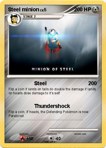 Pokemon Steel minion