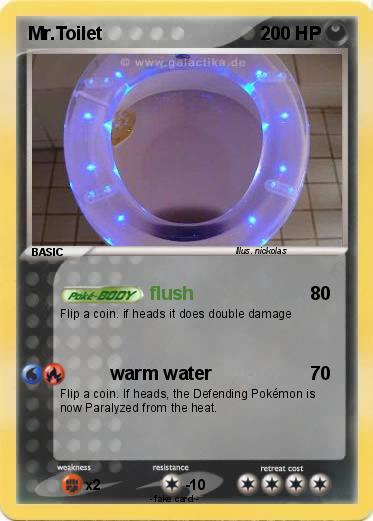 Pokemon Mr.Toilet