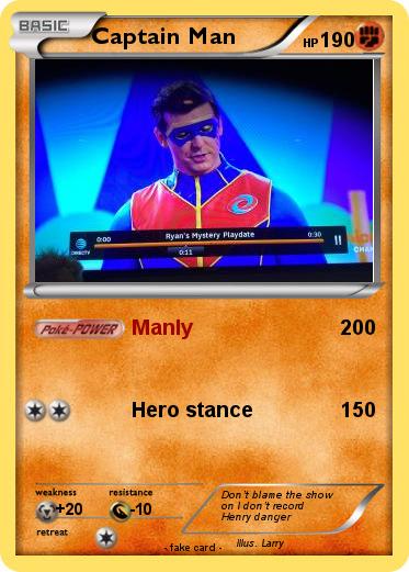 Pokemon Captain Man
