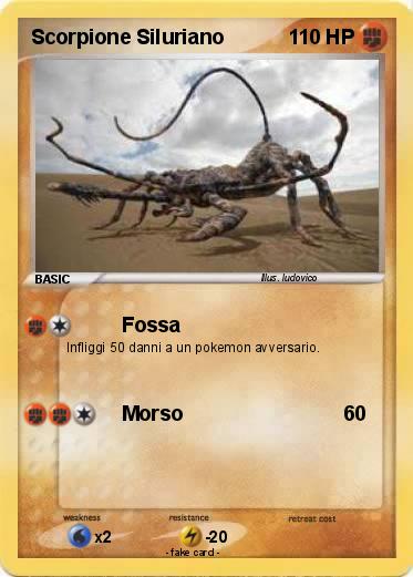 Pokemon Scorpione Siluriano