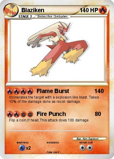 Pokemon Blaziken