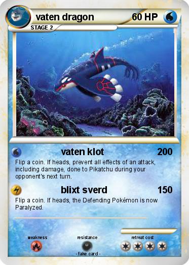 Pokemon vaten dragon
