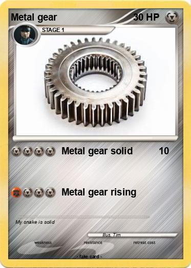 Pokemon Metal gear