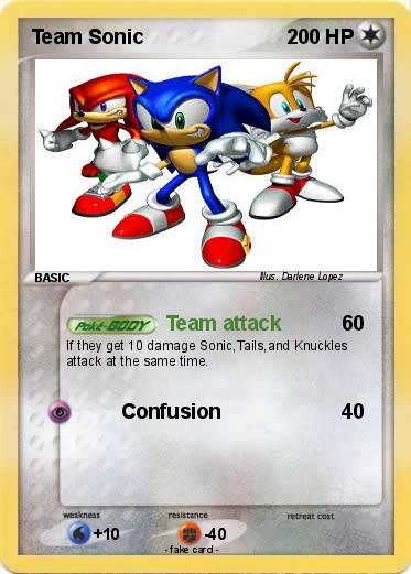 Pokemon Team Sonic