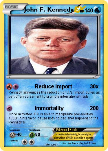 Pokemon John F. Kennedy