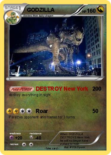 Pokemon GODZILLA