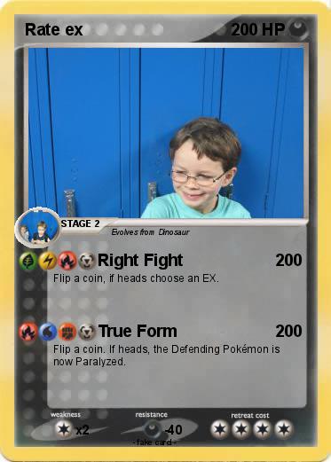 Pokemon Rate ex