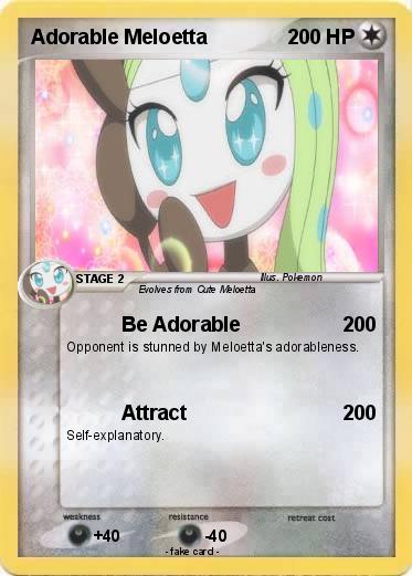 Pokemon Adorable Meloetta