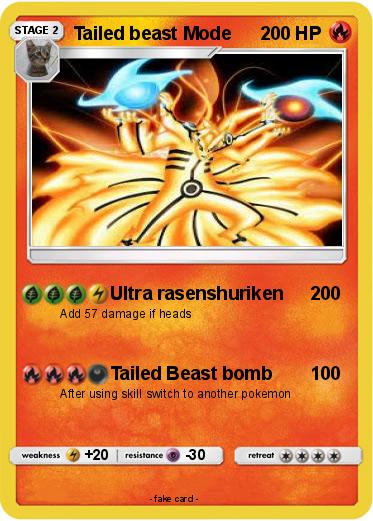 Pokemon Tailed beast Mode