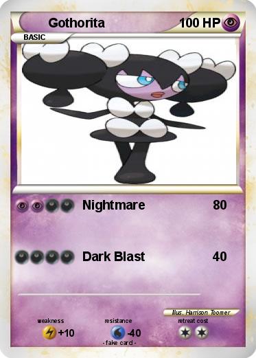 Pokemon Gothorita