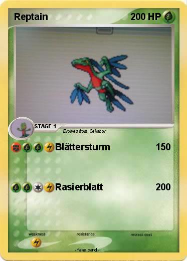 Pokemon Reptain