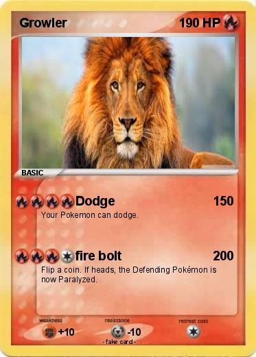 Pokemon Growler