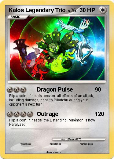 Pokemon Kalos Legendary Trio