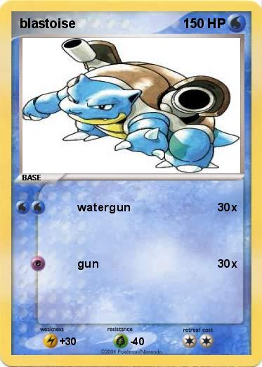 Pokemon blastoise
