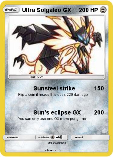 Pokemon Ultra Solgaleo GX