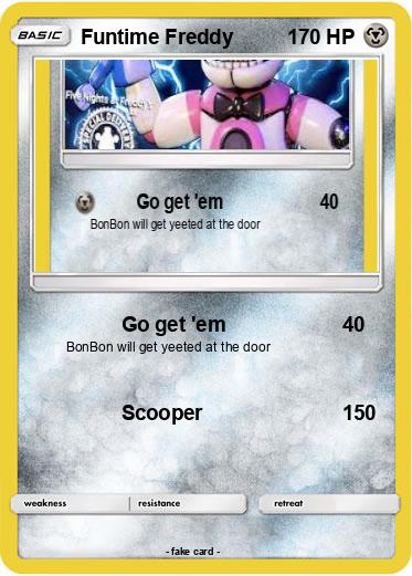 Pokemon Funtime Freddy