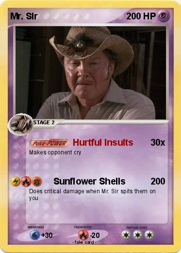 Pokemon Mr. SIr